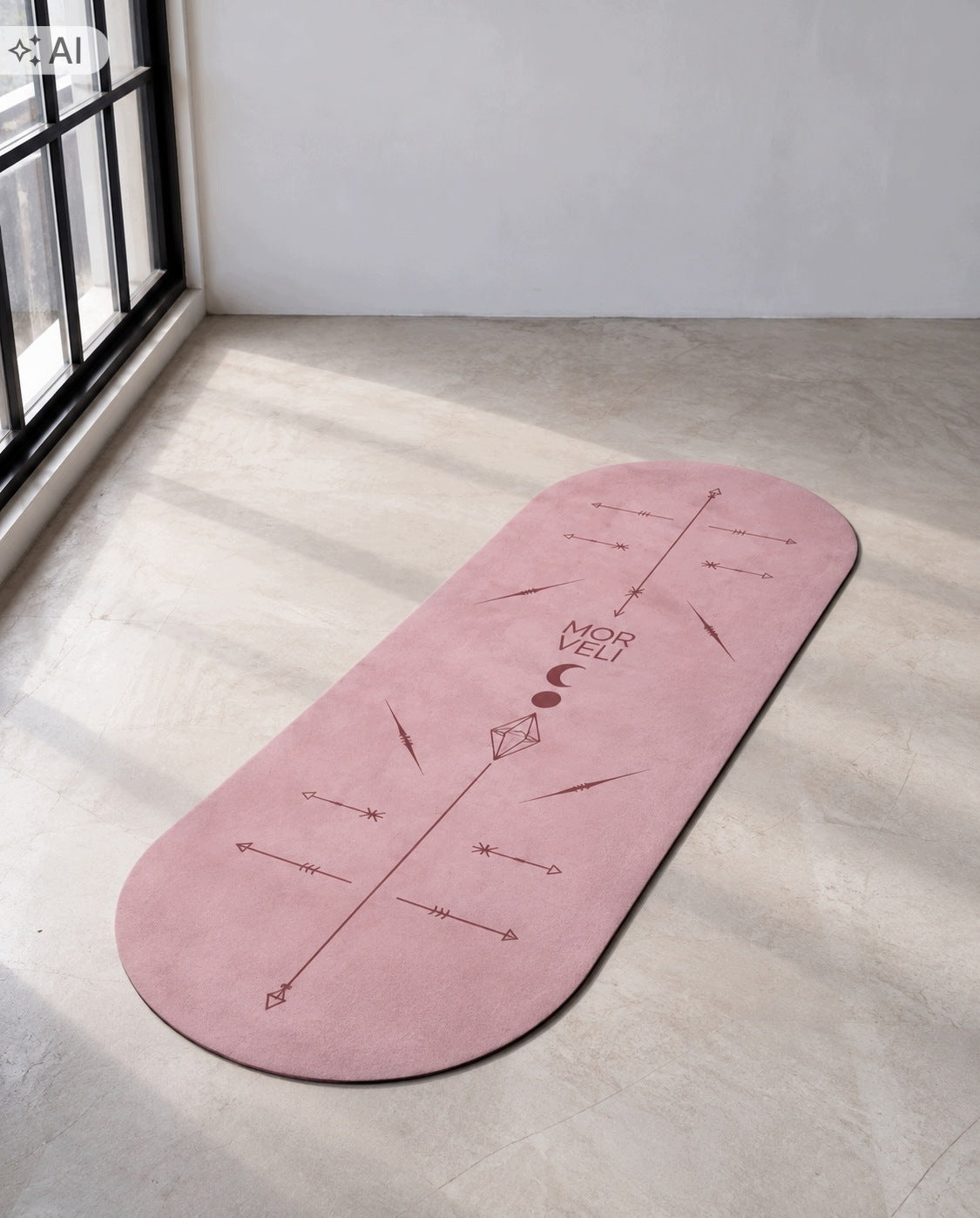 Mata do jogi Lunar Petal, w praktyce